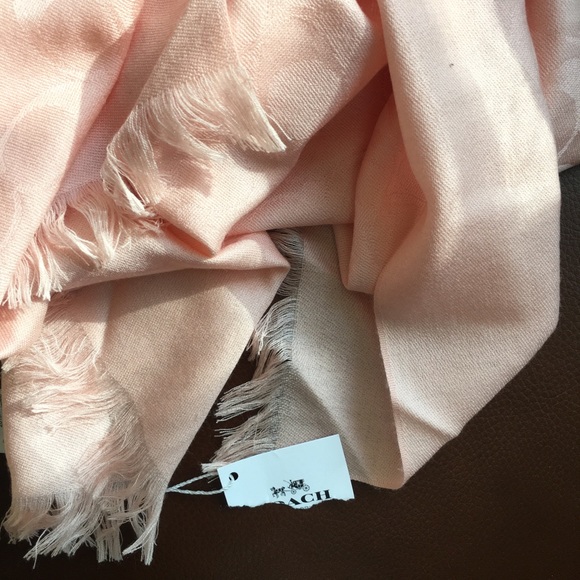 Coach Wool/Silk scarf - Picture 2 of 5